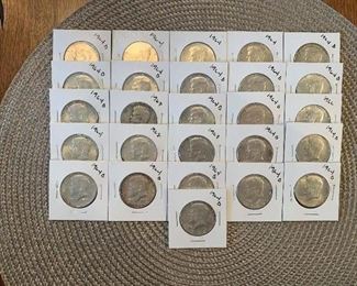 SILVER 1964 Kennedy Half Dollars