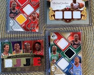Authentic NBA Jersey Artifacts Limited Edition Cards