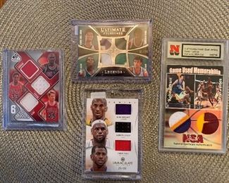 Authentic NBA Jersey Artifacts Limited Edition Cards