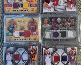 Authentic NBA Jersey Artifacts Limited Edition Cards