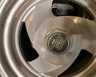 BAD BOYZ Rims Mounted on 235/75R15 Whitewall Tires - SET OF 4