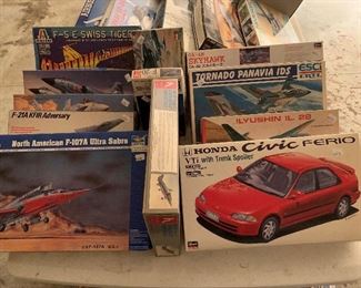 New In Box Model Kits