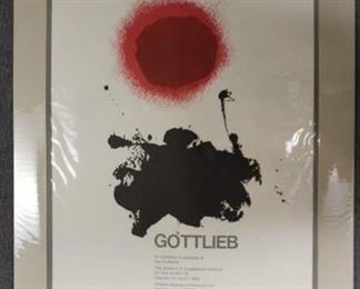 Adolph Gottlieb exhibition poster