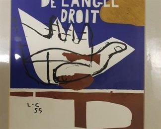 Le Corbusier exhibition poster