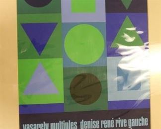 Victor Vasarely exhibition poster