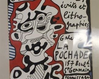 Jean Dubuffet exhibition poster