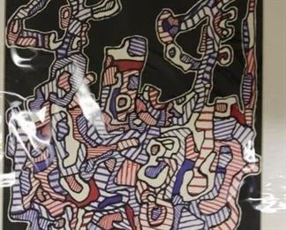 Jean Dubuffet exhibition poster