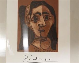 Pablo Picasso exhibition poster