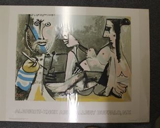 Pablo Picasso exhibition poster