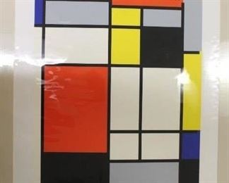Mondrian exhibition poster