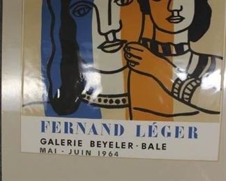 Fernand Leger exhibition poster