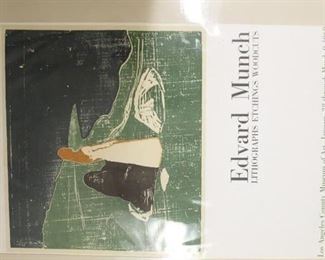 Edvard Munch exhibition poster