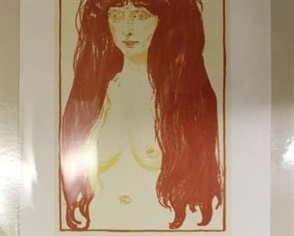 Edvard Munch exhibition poster