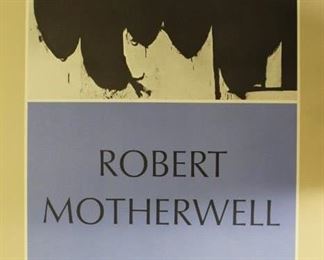 Robert Motherwell exhibition poster