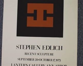 Stephen Edlich exhibition poster