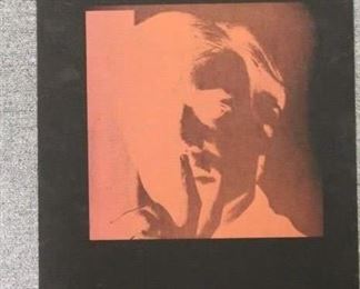 Andy Warhol exhibition poster