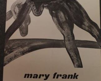 Mary Frank Detroit Michigan exhibition poster