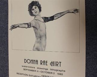 Donna Rae Hart exhibition poster