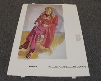 Alice Neel exhibition poster