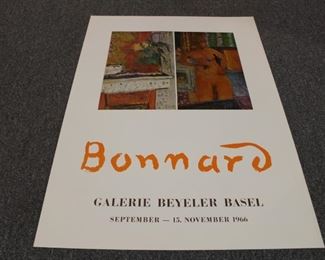 Bonnard exhibition poster