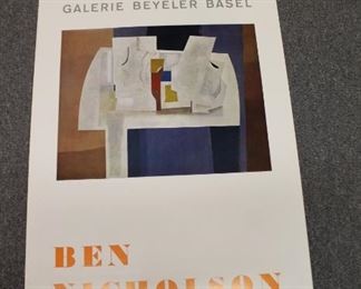 Ben Nicholson exhibition poster