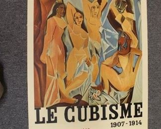 Cubism exhibition poster