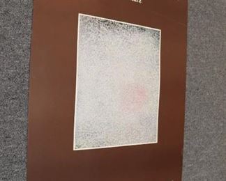 Mark Tobey exhibition poster