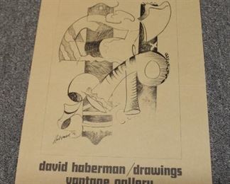 David Haberman exhibition poster