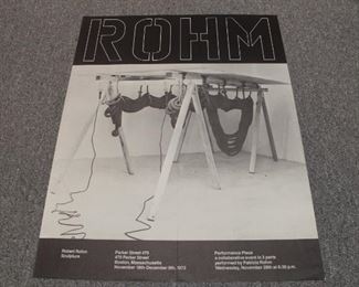 Rohm exhibition poster