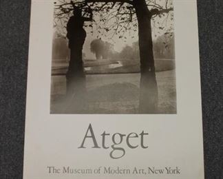 Atget exhibition poster