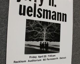 Jerry Uelsmann exhibition poster