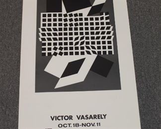 Victor Vasarely exhibition poster