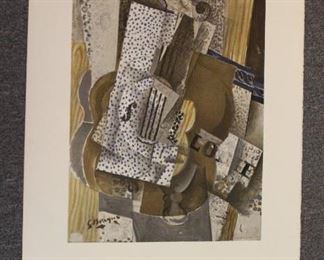 Georges Braque exhibition poster