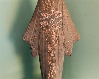 CAROLYN DULIN CERAMIC KIMONO SCULPTURE