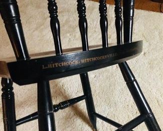 Set of six Hitchcock Chairs