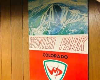 Mid Century Skiing Posters