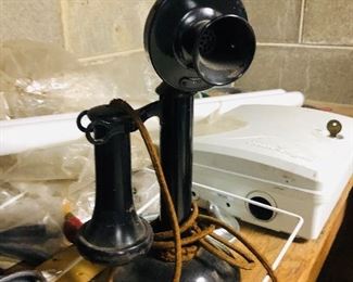 Antique Candlestick Phone