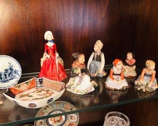 Royal Copenhagen Girl Figurines