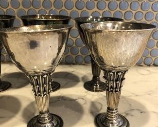 GEORG JENSEN STERLING SILVER CUPS