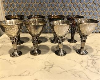 GEORG JENSEN STERLING SILVER CUPS