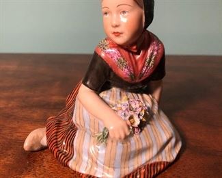 ROYAL COPENHAGEN FAROE ISLAND GIRL 12416