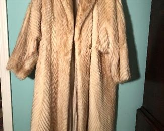 FENDI FULL LENGTH FUR COAT