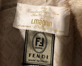 FENDI FULL LENGTH FUR COAT