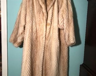 FENDI FULL LENGTH FUR COAT