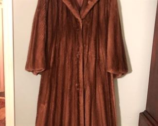 CHRISTIAN DIOR FULL LENGTH FUR COAT