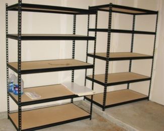 heavy angle iron shelving 6'x4'x2'                                          
BUY IT NOW  $ 65.00 EACH  OR BOTH FOR $ 100.00