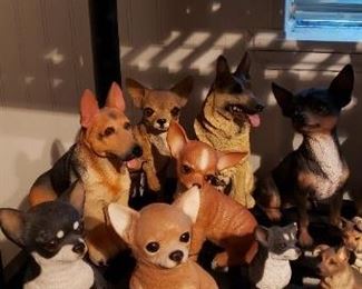 Dog figurines