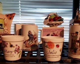 Norman Rockwell mugs
