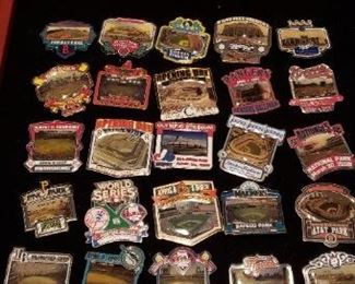 Major league baseball pins