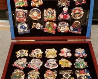 New York Yankies pin collection 